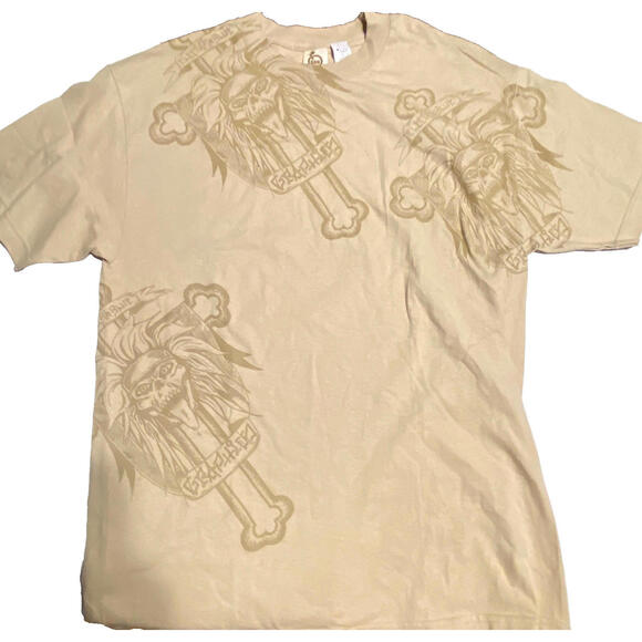 Other - Vintage GRNAPPLETREE Men's Khaki T-shirt Size Large